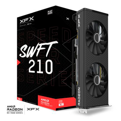 Tarjeta de Video XFX RX 7800 XT SWFT 210 Speedster SWFT 210, AMD Radeon, 16GB 156-bit GDDR6, PCI Express 4.0, RX-78TSWF