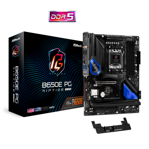 Tarjeta Madre ASRock ATX B650E PG Riptide WiFi, Socket AM5, AMD B650, HDMI, Up To 128GB DDR5, B650E PG RIPTIDE WIFI /