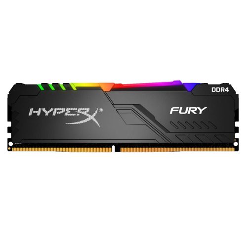 Memoria RAM DDR4 16GB 3000MHz Kingston HyperX Fury RGB 1 Modulo Negro HX430C15FB3A/16 /MAX. 1 X CLIENTE