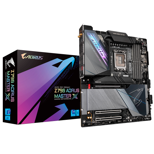 Tarjeta Madre AORUS ATX Z790 AORUS MASTER X, LGA1700, Intel Z790, Up To 192GB DDR5, Z790 AORUS MASTER X/