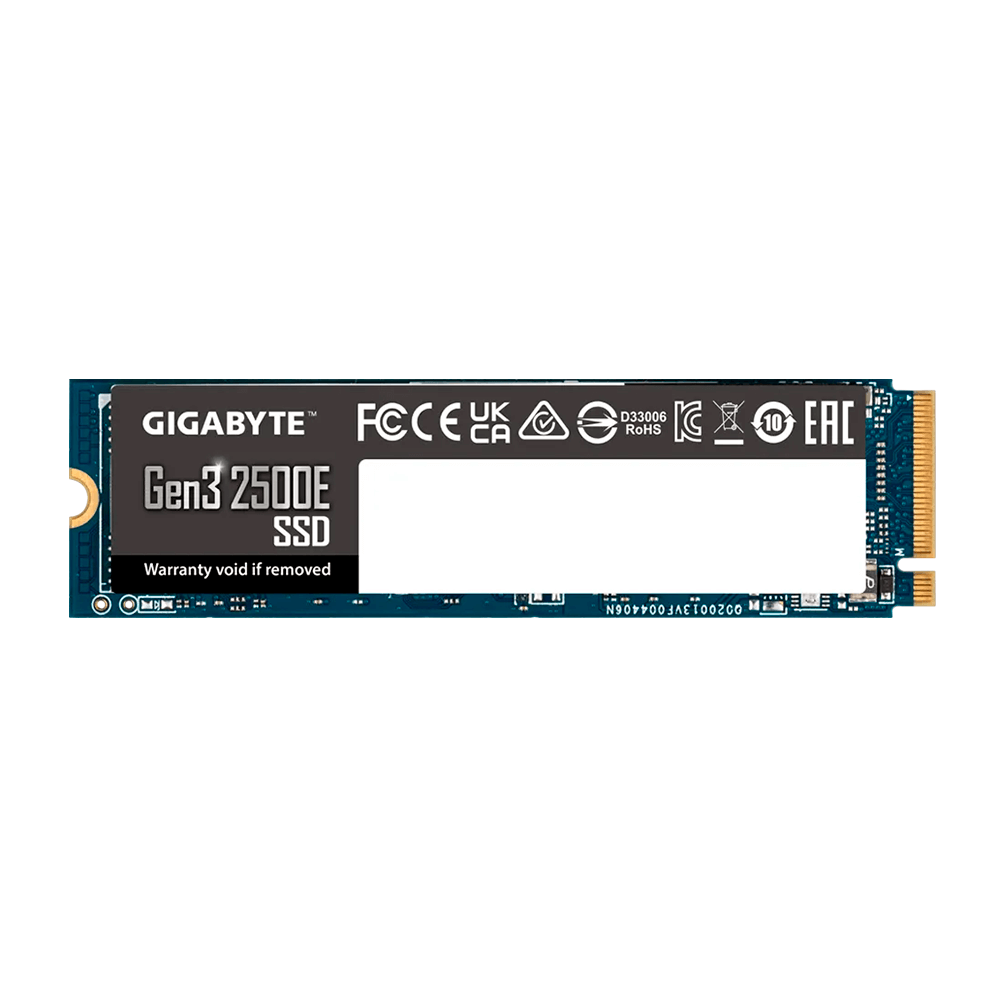 SSD Gigabyte NVMe Gen3 2500E, 500GB, PCI Express 3.0, M.2, G325E500G /MAX. 1 X CLIENTE - Image 2