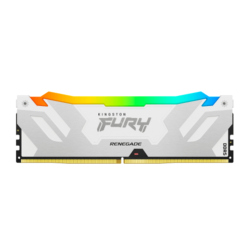 Memoria RAM Kingston FURY Renegade White RGB DDR5, 6000MT/S, 16GB, Non-ECC, CL32, XMP 3.0, KF560C32RWA-16, /MAX. 1 X CLIENTE