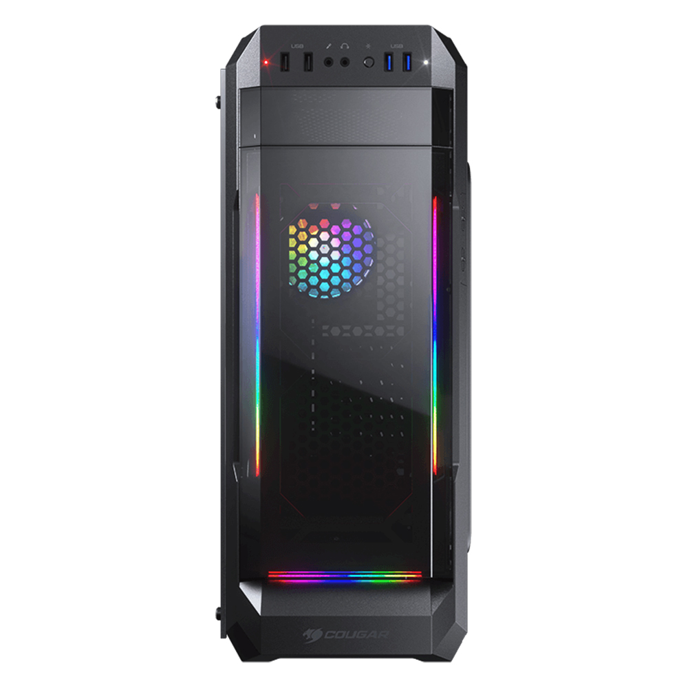 Gabinete Cougar MX331-T, RGB, ATX, Mid Tower, 385NC20.0003 - Image 3