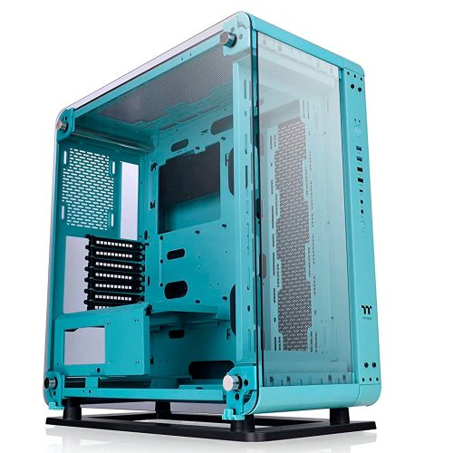 Gabinete Thermaltake Core P6 TG Turquesa, USB 3.0, Modding Extremo, Gamer, CA-1V2-00MBWN-00 /