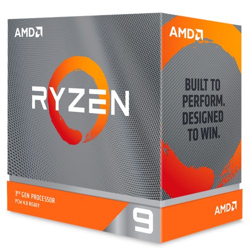 Procesador AMD Ryzen 9 3900XT, 12 Core, 24 Thread, 3.8GHz, 4.7GHz Boost, TDP 105W, (Requiere Disipador ), (Requiere Tarjeta de Video), 100-100000277WOF