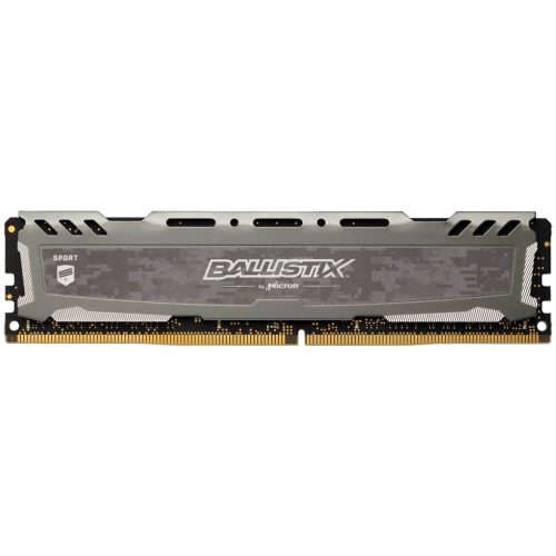 Memoria RAM DDR4 8GB 3000MHz Crucial Ballistix Sport LT Gris, BLS8G4D30AESBK /MAX. 1 X CLIENTE