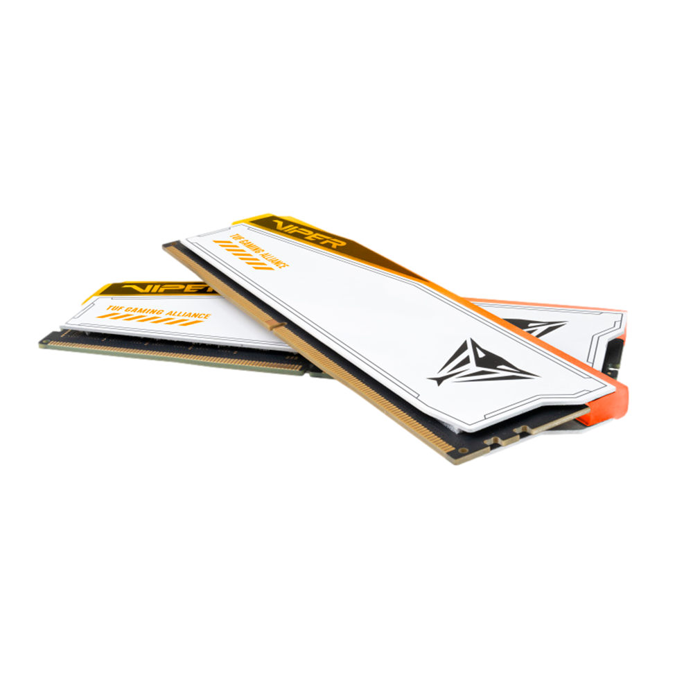 Kit Memoria RAM PATRIOT Viper Elite 5 RGB TUF Gaming Alliance DDR5, Blanca, 6000 MT/s, 32 GB (2x16 GB), ECC, CL36, XMP, PVER532G60C36KT /MAX. 1 X CLIENTE - Image 6