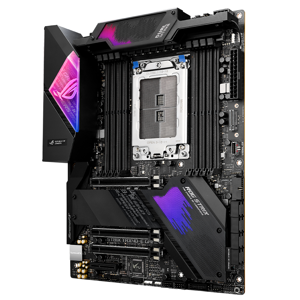 Tarjeta Madre Asus ROG STRIX TRX40-E, RGB Aura SYNC, Socket sTRX4 AMD TR40 E-ATX, DDR4 - Image 4