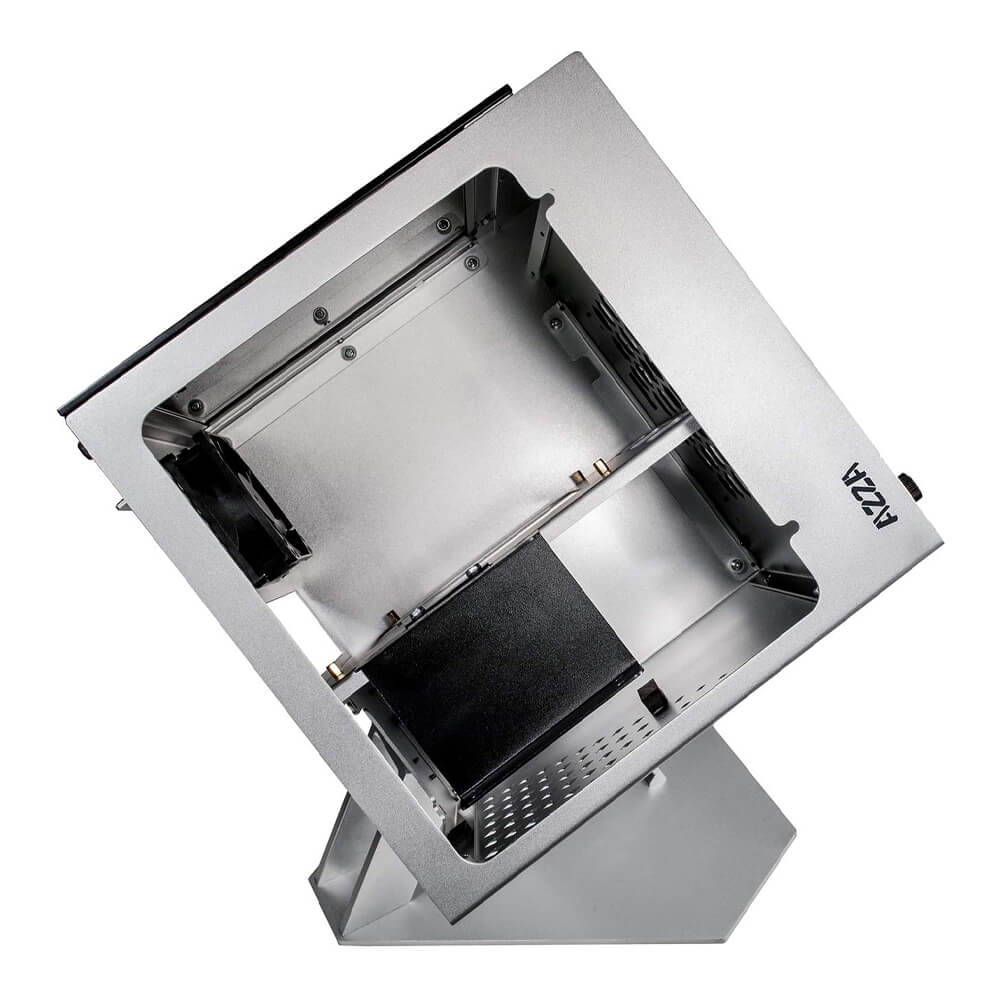 Gabinete Cubo AZZA CSAZ-805 CUBE, Cristal Templado, RGB Digital, USB 3.0, Audio HD, Mini ITX, 1 Ventilador RGB + 1 80mm sin Led - Image 4