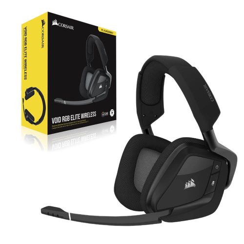 Diadema Corsair VOID Elite Wireless 7.1 RGB con Microfono Inalambrica 7.1 Canales CA-9011201-NA
