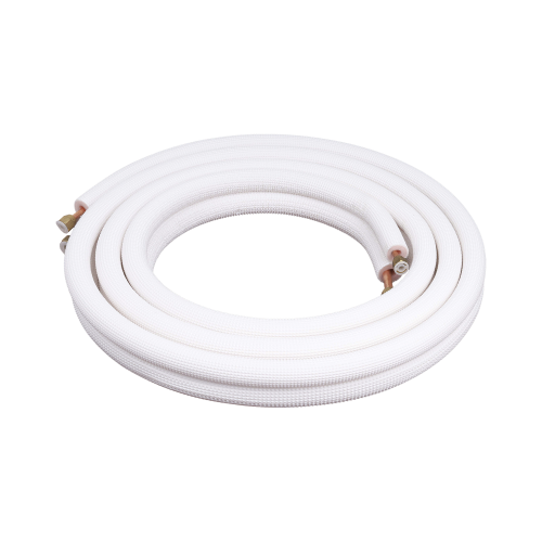 AUFIT 38K253 Kit de tubería, 1, 4″ y 5, 8 », Capacidad para minisplit AUFIT, 2 a 3 Toneladas, Cinta aislante, Accesorios, Longitud de 4 metros