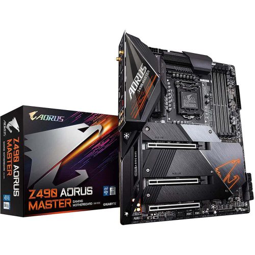 Tarjeta Madre Gigabyte Z490 Aorus Master Socket LGA1200 Intel Z490 ATX, DDR4, Intel Core 10th Generación