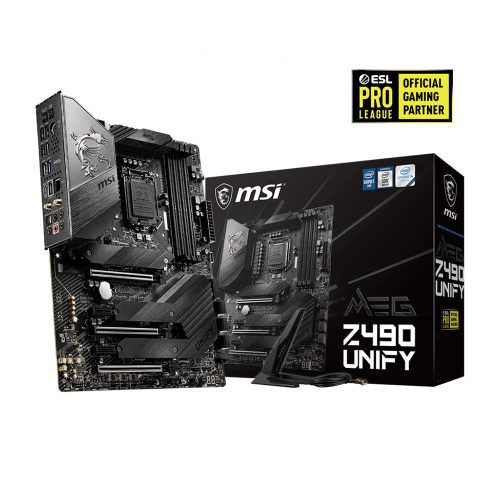 Tarjeta Madre MSI MEG Z490 UNIFY, Socket LGA1200, Intel Z490, ATX, DDR4, Intel Core 10th Generación