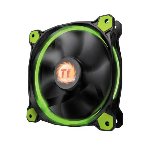 Ventilador para Gabinete Thermaltake Riing 120mm, Led Verde, CL-F038-PL12GR-A