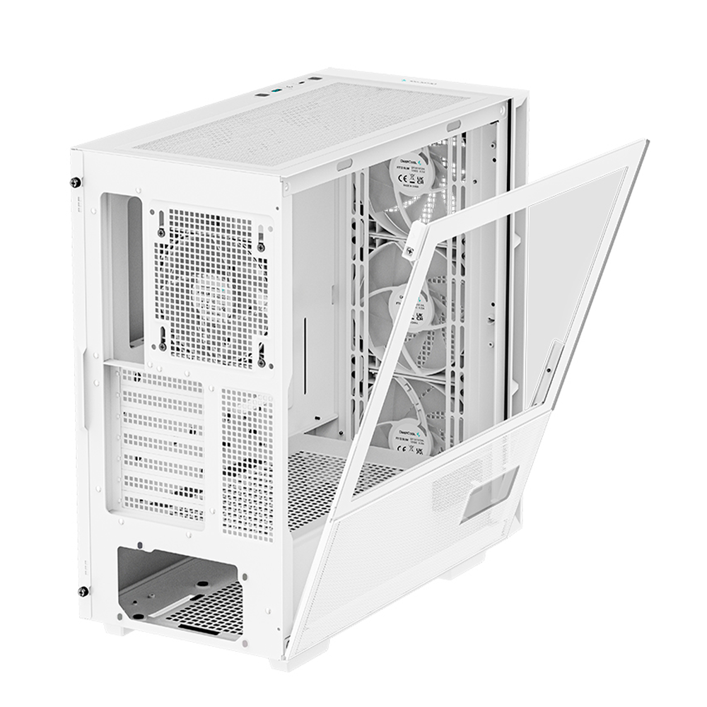 Gabinete Deepcool CH560 Digital, Blanco, Cristal Templado, RGB, Excelente Flujo de aire, Incluye 4 Ventiladores, R-CH560-WHAPE4D-G-1 - Image 6