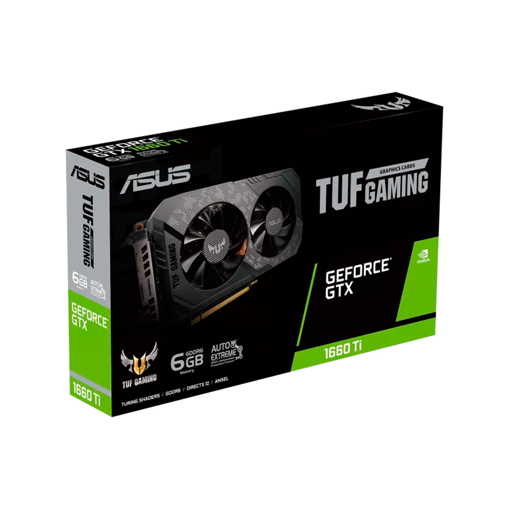 Tarjeta de Video Nvidia GeForce GTX 1660 TI 6GB GDDR6, ASUS TUF GAMING EVO, TUF-GTX1660TI-6G-EVO-GAMING, 3 AÑOS DE GARANTIA NACIONAL / - Image 10