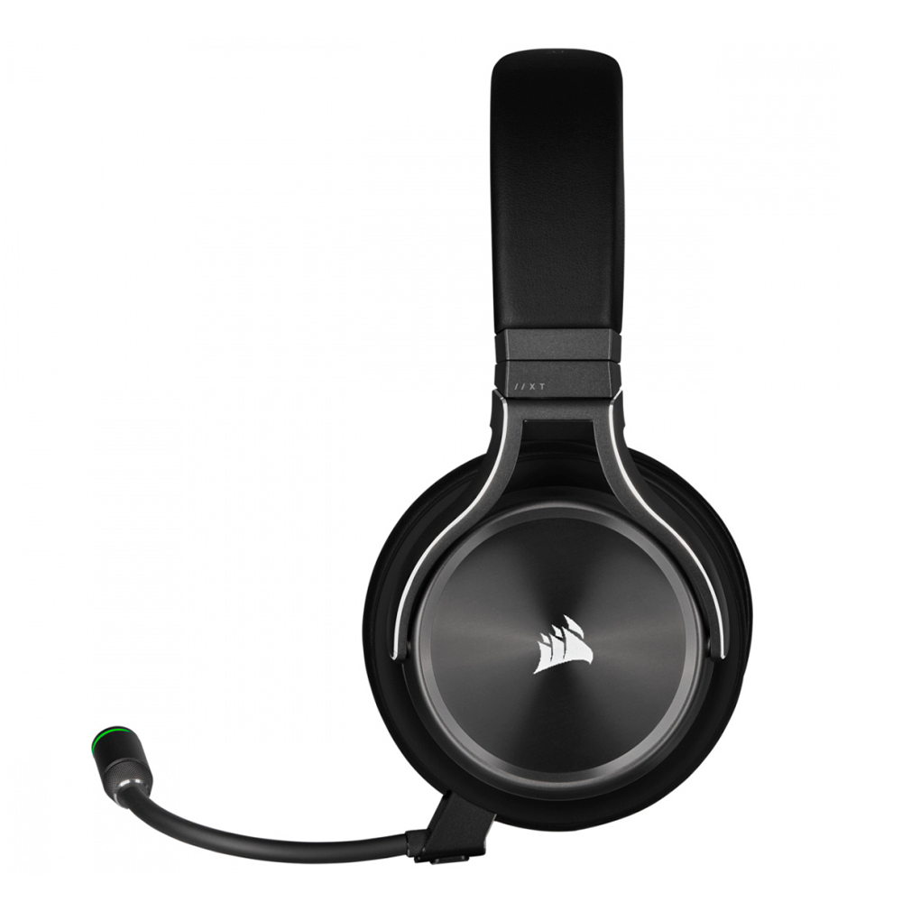 Diadema Gamer Corsair Virtuoso RGB Wireless XT Slate 7.1, Alámbrico/Inalámbrico, 3.5mm, USB, Negro, CA-9011188-NA - Image 2
