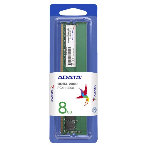Memoria RAM DDR4 8GB 2400MHz Adata Value 1 Modulo, AD4U240038G17-S /MAX. 1 X CLIENTE