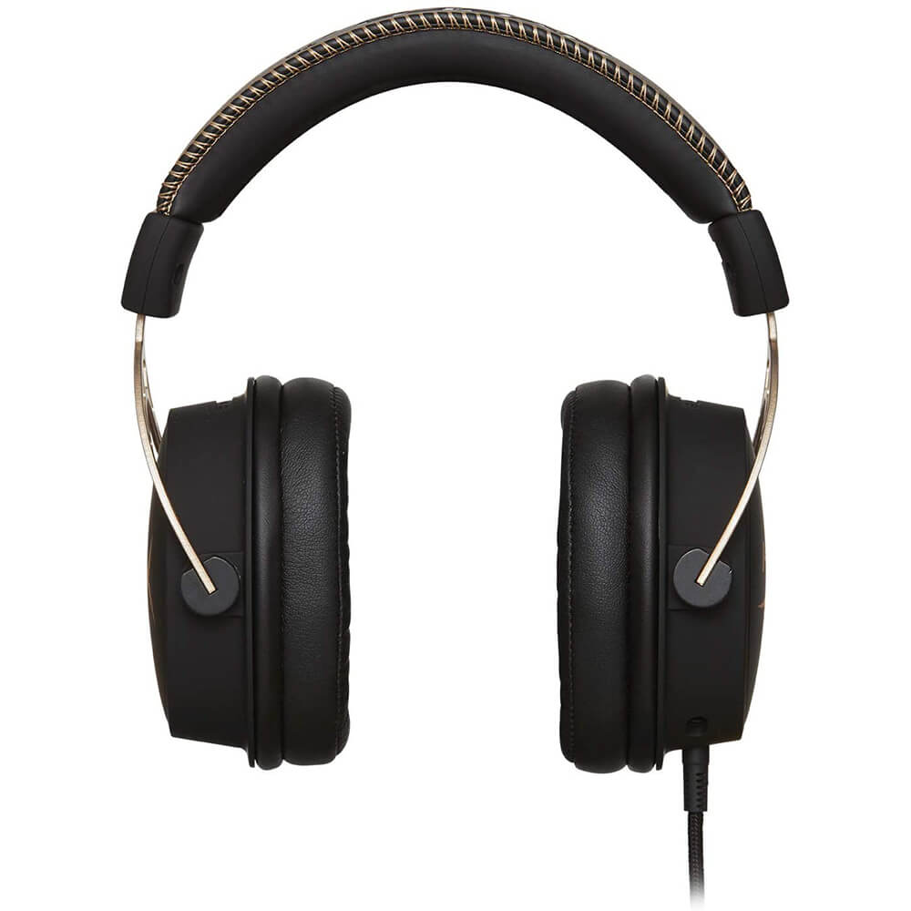 Diadema HyperX Cloud Alpha Gold con Microfono Alambrica Estereo Negro Dorado 1x3.5mm o 2x3.5mm, PC, LAP, CONSOLAS, HX-HSCA-GD/NAP - Image 5