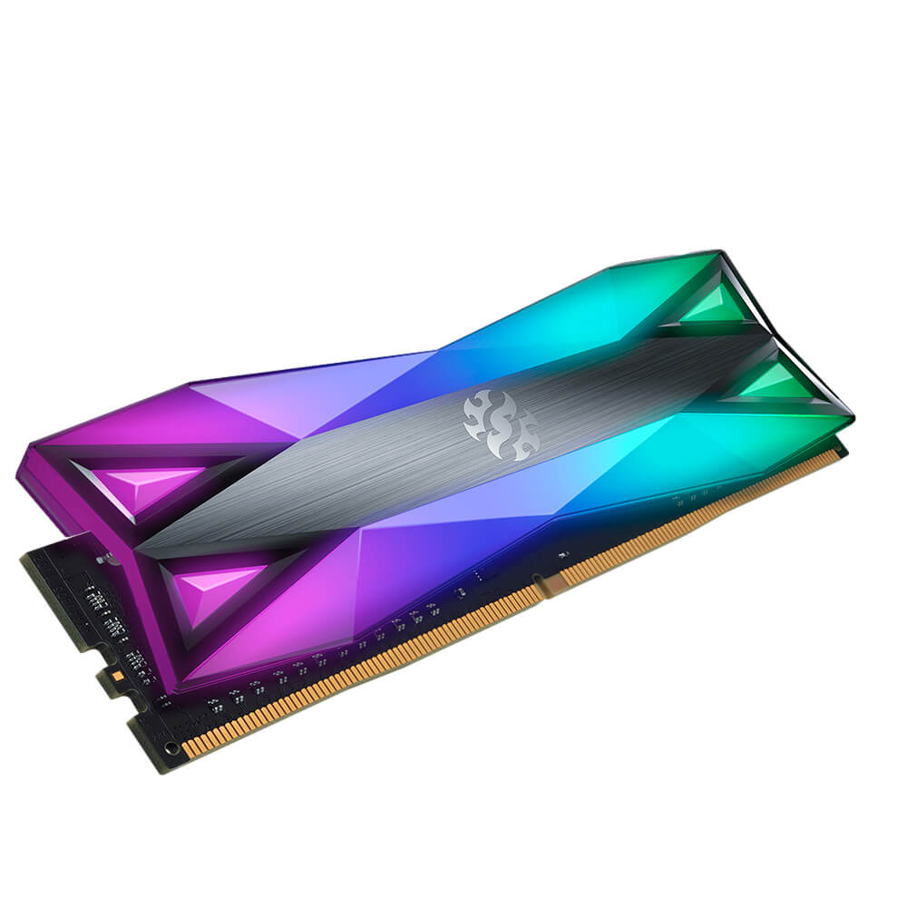 Memoria RAM XPG Spectrix D60G, Tungsten Grey, RGB DDR4, 4133MHz, 8GB, Non-ECC, CL19, XMP, AX4U41338G19J-ST60 /MAX. 1 X CLIENTE - Image 2