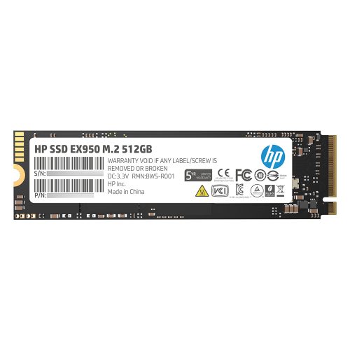 Unidad de estado solido SSD M.2 Nvme 512GB HP EX950, 5MS22AA#ABC /MAX. 1 X CLIENTE