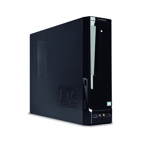 Gabinete Acteck Slim Atom AC-929042 Black Micro ATX Fuente 450W