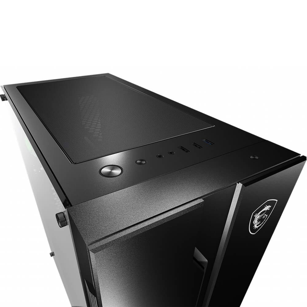Gabinete MSI MAG Vampiric 010 RGB, Cristal Templado, RGB MSI Mystic Light, Black /USB 3.0, ATX - Image 4