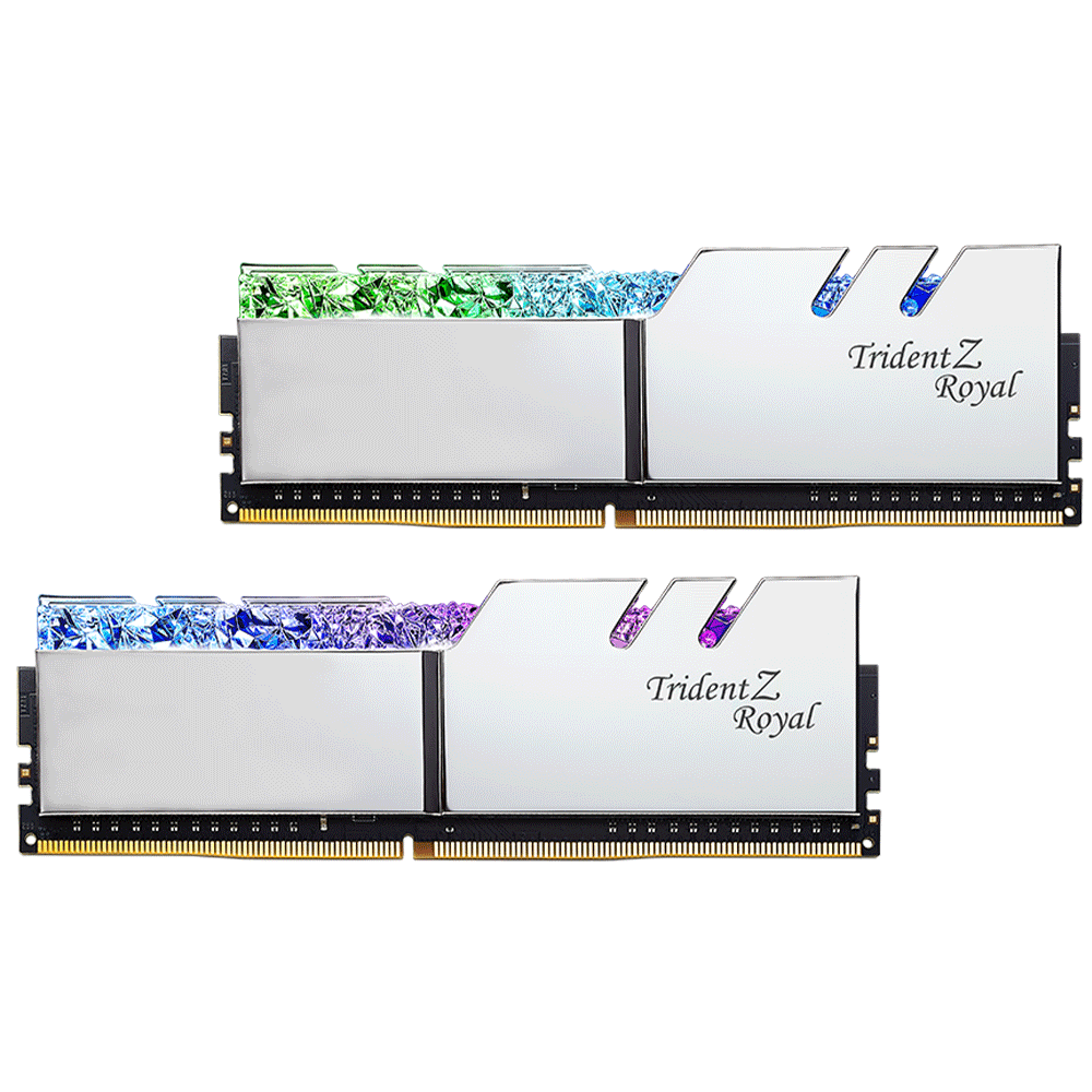 Memoria RAM de Lujo 32GB DDR4 GSkill Trident Z Royal, RGB, 4000Mhz Kit 2x16GB, F4-4000C18D-32GTRS /MAX. 1 X CLIENTE - Image 2