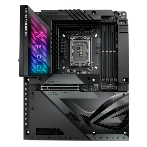 Tarjeta Madre ASUS ROG Maximus Z790 HERO BTF, LGA1700, Intel Z790, HDMI, Up to 192GB, DDR5 para Intel, Compatible Con Conector Advanced BTF, ROG MAXIMUS Z790 HERO BTF