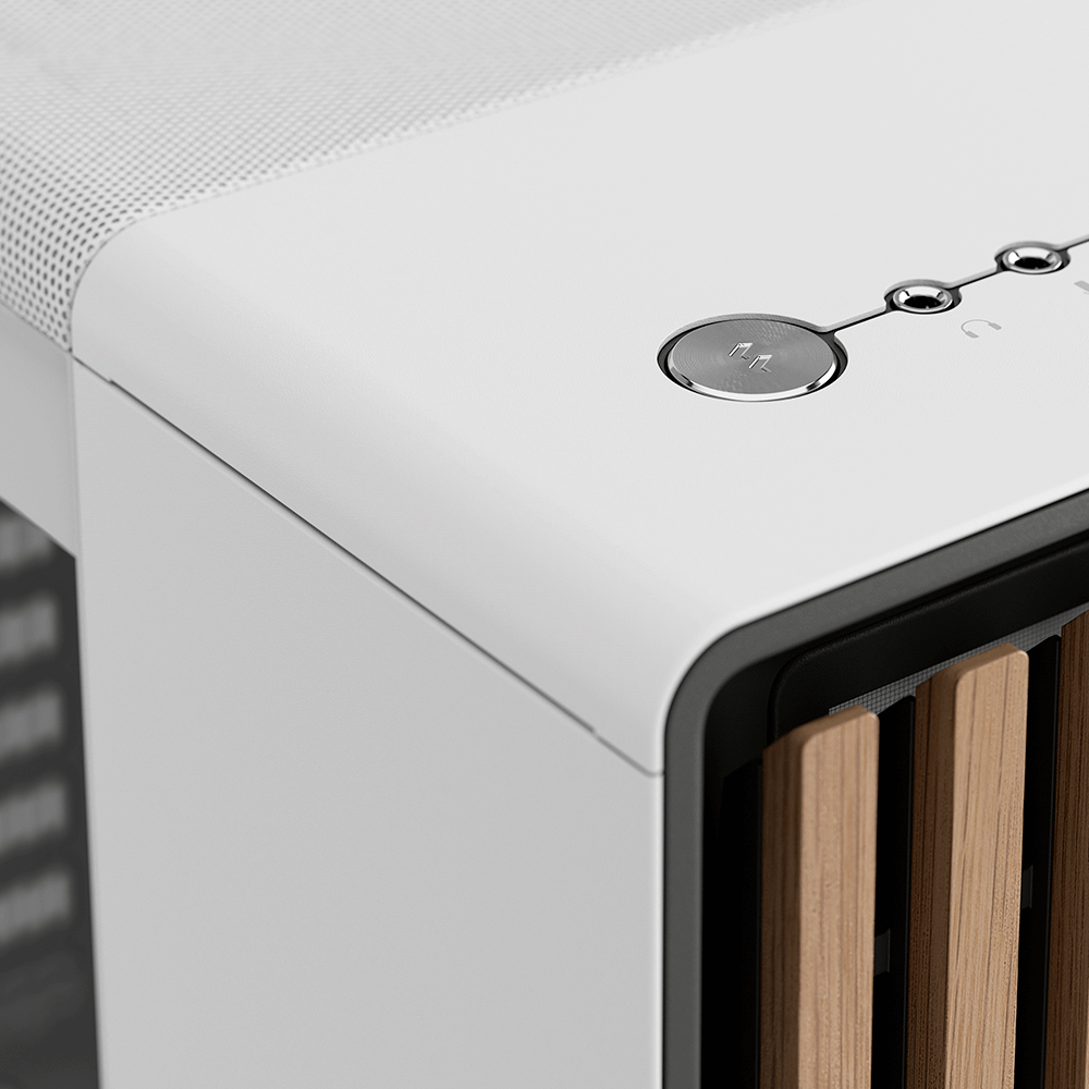 Gabinete Fractal North, Chalk White TGC, Mid-Tower, Mesh, 2 Ventiladores Incluidos, ATX, Micro ATX, Mini ITX Motherboard Supported, FD-C-NOR1C-04 / - Image 3