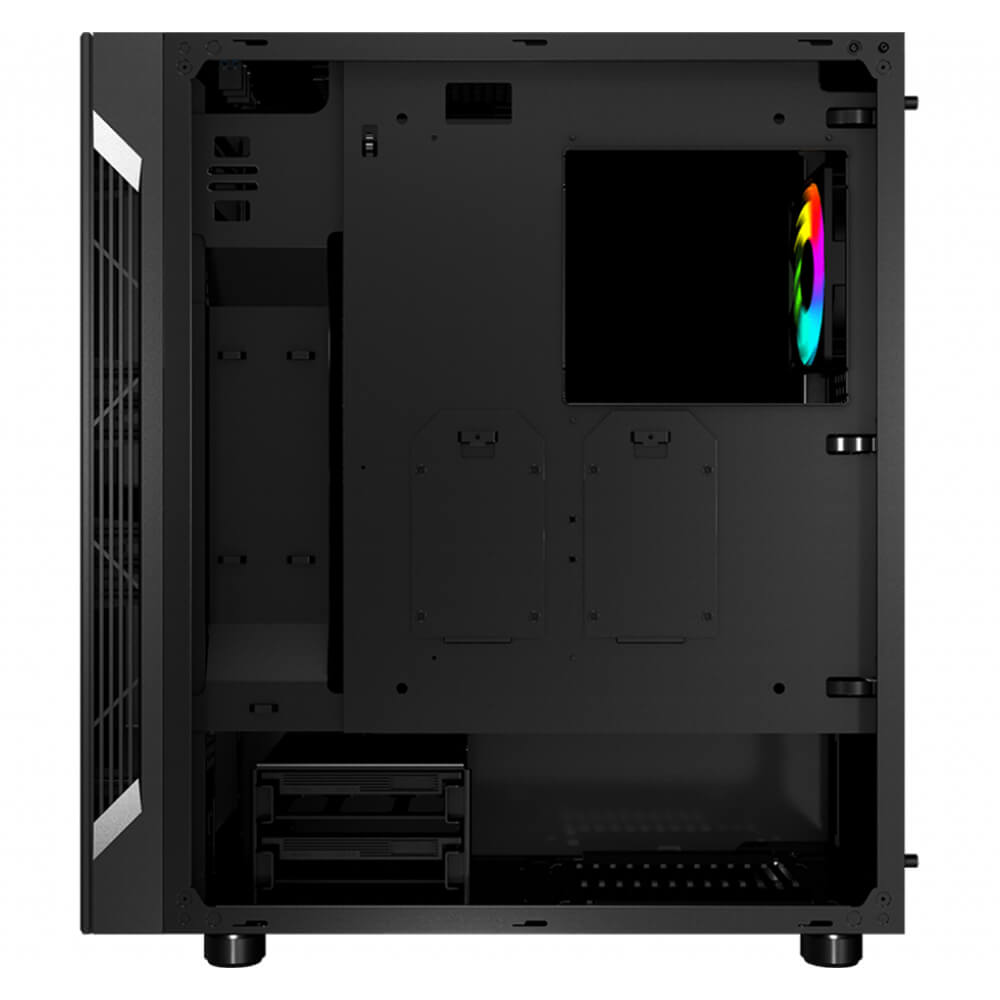 Gabinete MSI MAG Vampiric 010 RGB, Cristal Templado, RGB MSI Mystic Light, Black /USB 3.0, ATX - Image 3