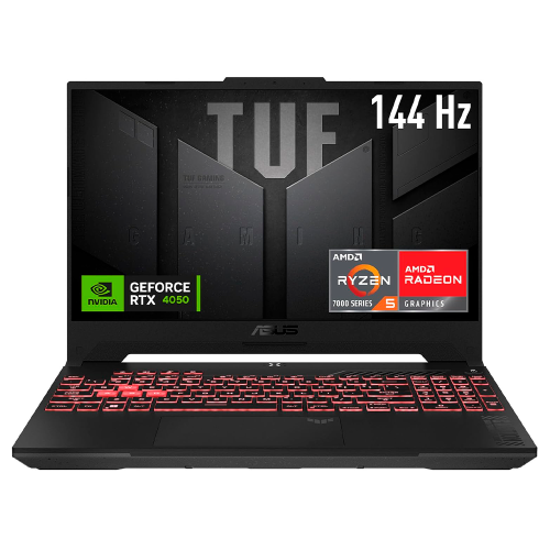 Laptop Gamer ASUS Laptop TUF Gaming A15, FA507NU-LP101W, AMD Ryzen 5 7535HS, NVIDIA GeForce RTX 4050, 144Hz, 8GB RAM, 512GB SSD, Windows 11, FA507NU-LP134W