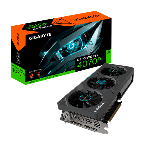 Tarjeta de Video Gigabyte NVIDIA GeForce RTX 4070 Ti EAGLE OC 12G, 12GB 192-bit GDDR6X, PCI Express 4.0, GV-N407TEAGLE OC-12GD