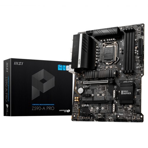 Tarjeta Madre MSI Z590-A PRO Socket LGA1200 Intel Z590 ATX, DDR4