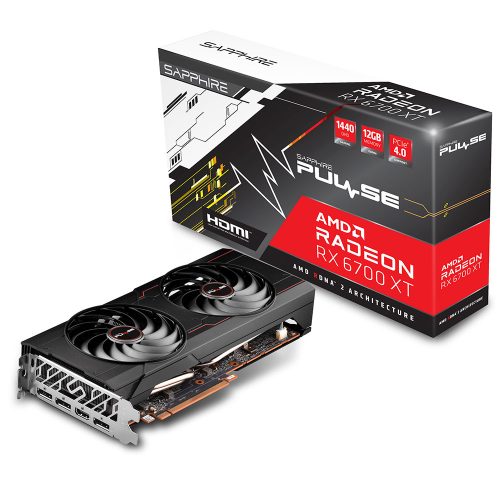 Tarjeta de video Radeon RX 6700 XT 12GB GDDR6, SAPPHIRE PULSE, HDMI, DP, PCI-e 4.0, Nuevo Chip RDNA 2, 11306-05-20G, 1 AÑO DE GARANTIA NACIONAL