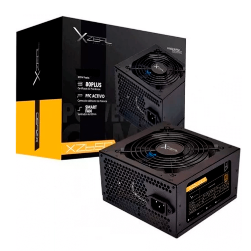 Fuente de Poder Xzeal XZPS400, 80 PLUS Bronze,, 120mm, 400W, XZPS400