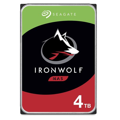 Disco Duro Interno 4TB 3.5" SATA3 5900RPM, 256MB Cache/ Nuevo Seagate IronWolf NAS - ST4000VN008