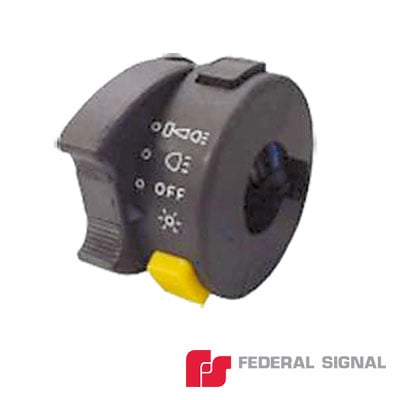 FEDERAL SIGNAL VAMA 400423301 Controlador Ergonómico ideal para motocicletas