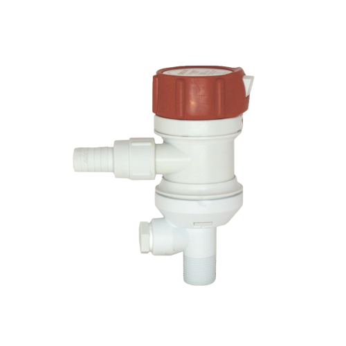 RULE 401FC Bomba sumergible para carnada de 500 galones por hora, a 12 Volts de corriente directa.