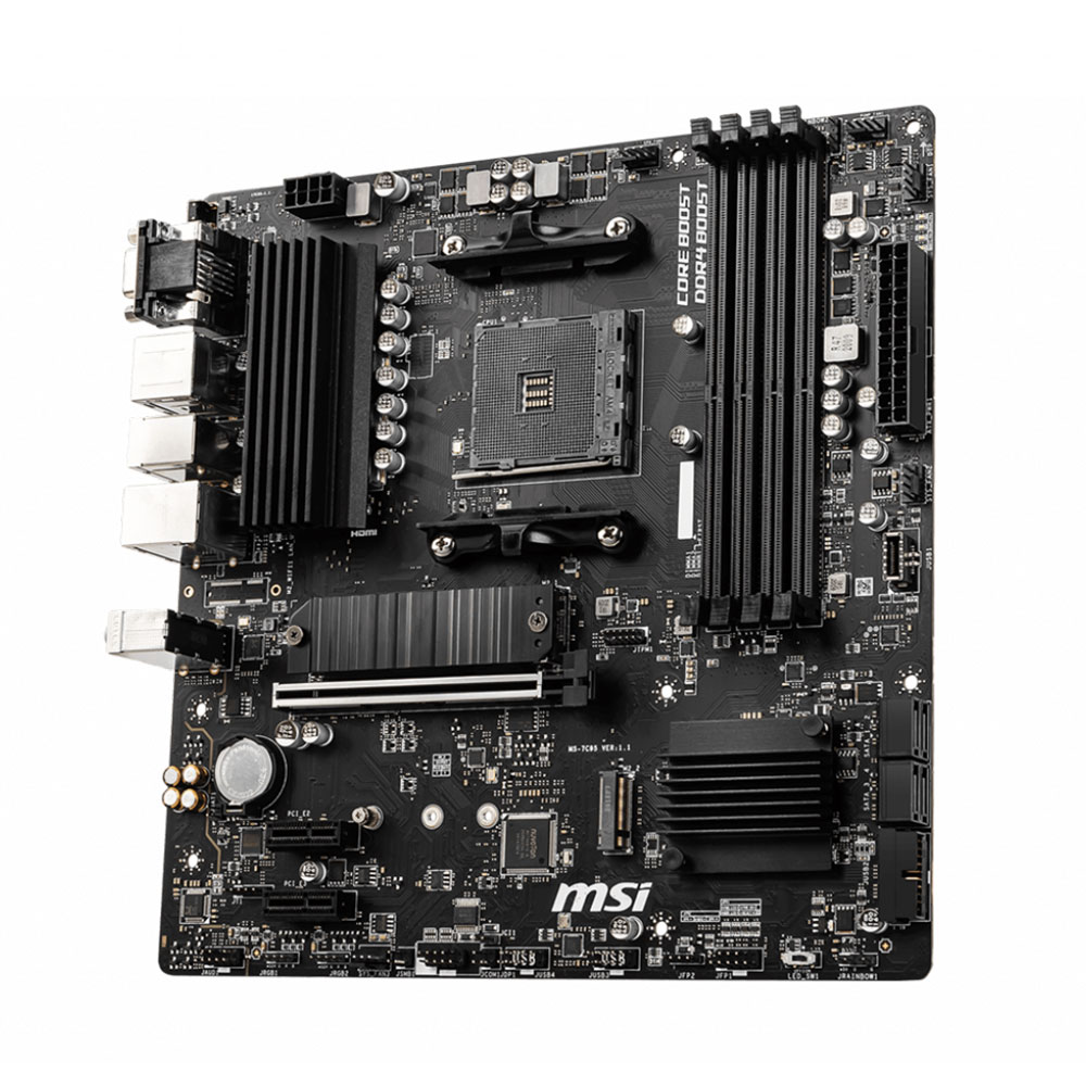 Tarjeta Madre MSI B550M PRO-VDH, AM4, AMD RYZEN 3000 SERIES, micro ATX/ NAVIDAD - Image 3