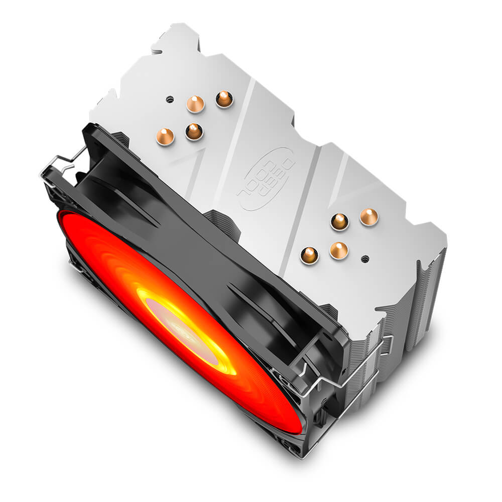 Disipador para CPU Disipador y Ventilador para Procesador Deepcool Gammaxx 400 V2 RED - 120mm - DP-MCH4-GMX400V2-RD - Image 2