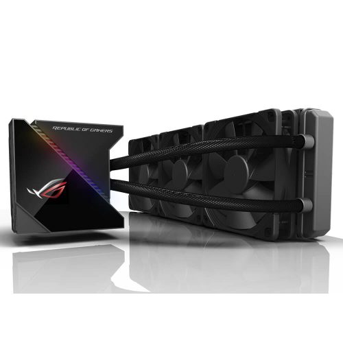 Sistema de Enfriamiento Liquido AIO Asus ROG Ryujin 360 - 360mm RGB Aura Sync Intel y Amd (Listo para Ryzen y TR4)