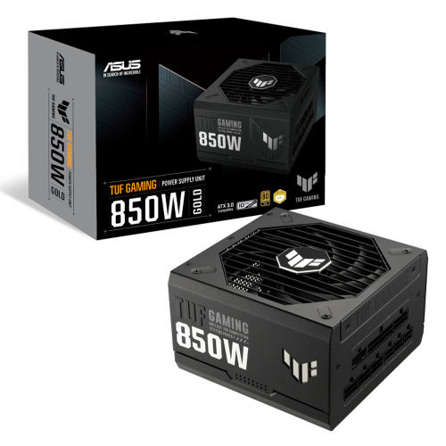 Fuente de Poder ASUS TUF Gaming 850W Gold 80+ Gold, Modular, 20+4 pin, ATX, 135mm, 850W, TUF-GAMING-850G, PROMOASUS/