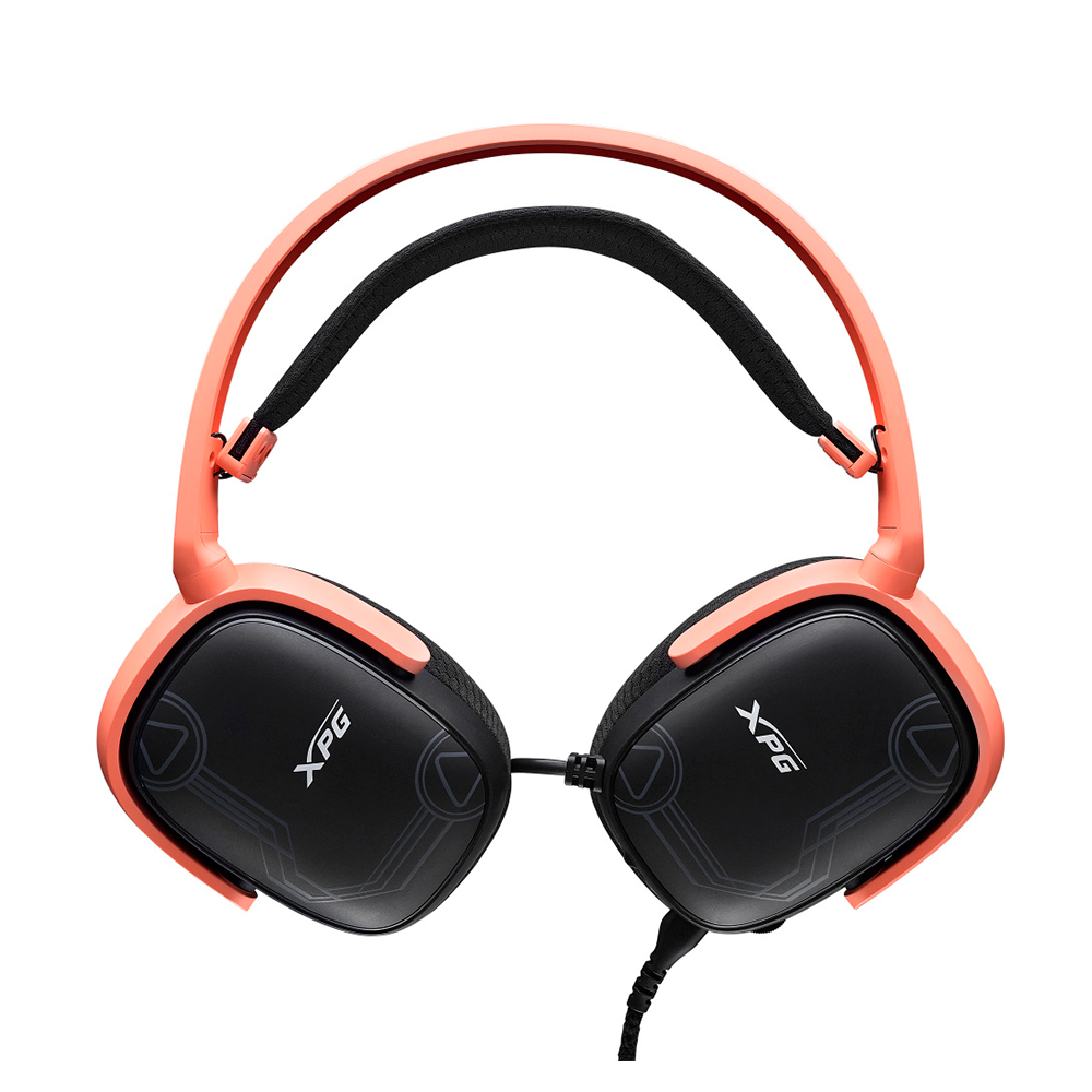Audífonos Gamer XPG Precog S Mera, Alámbrico, 1.3 Metros, 3.5mm, Negro/Coral, PRECOG S-BK/OGCWW - Image 2