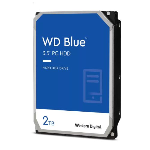 Disco Duro Interno Western Digital Blue, 3.5", 2Tb, SATA 5400RPM, 256MB, WD20EZAZ