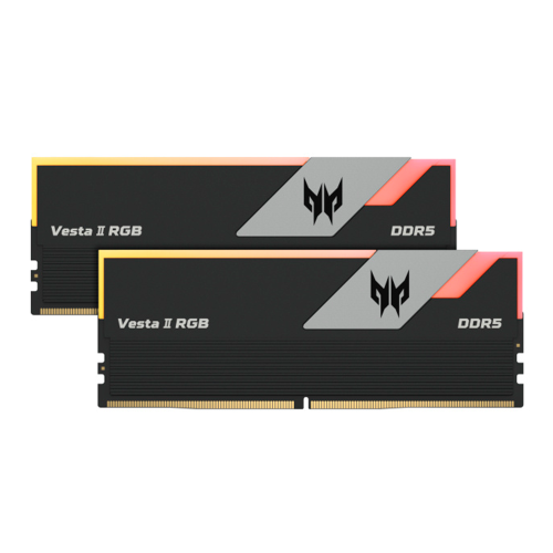 Memoria RAM Acer Vesta II RGB DDR5, 6800MHz, 32GB (2x16GB), ECC, CL38, XMP, BL.9BWWR.370/ /MAX. 1 X CLIENTE