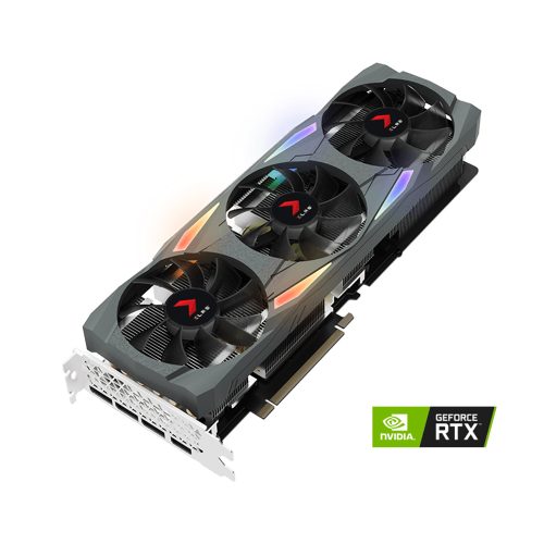 Tarjeta de Video Nvidia GeForce RTX 3090 24GB, PNY XLR8 Gaming UPRISING EPIC-X RGB Triple Fan, VCG309024TFXMPB, 3 AÑOS DE GARANTIA NACIONAL
