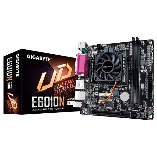 Tarjeta Madre Gigabyte GA-E6010N, Mini ITX, Procesador Integrado AMD E1
