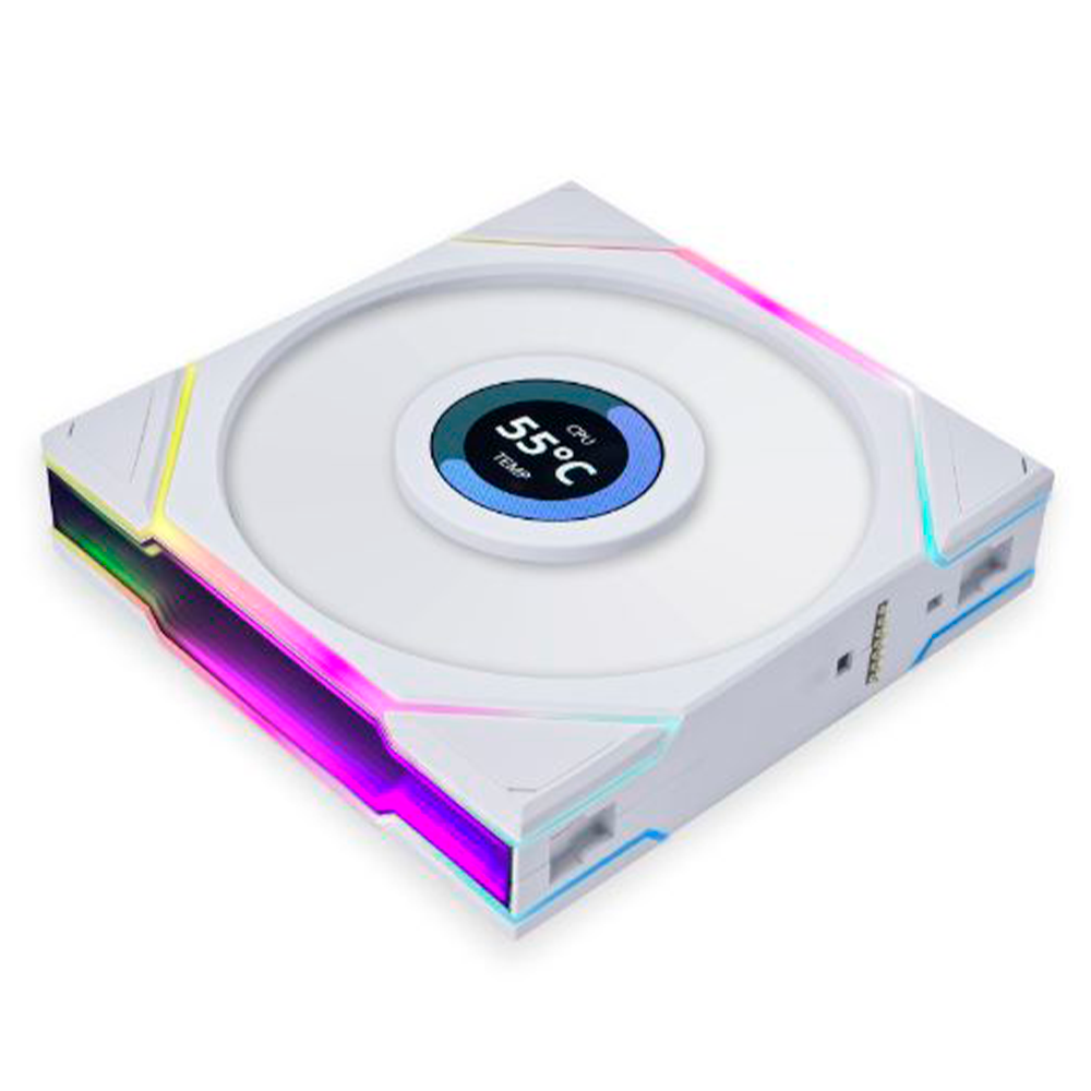 Ventilador Lian Li UNI Fan TL LCD 120, Blanco, Paquete Individual, Sin Controlador, 12TLLCD1W.US - Image 3