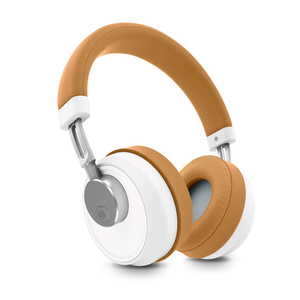 Headset Bluetooth Energy Sistem Smart6 Caramel, Bluetooth 4.2 + conector 3.5mm, Manos Libres y asistente de voz (Google/Siri), EY-446636